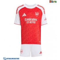 Fotballdrakt Barn Arsenal Hjemmedraktsett 2025-26 Kortermet (+ Korte bukser)